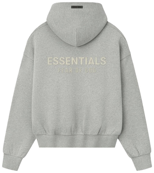 Fear of God Essentials Fleece Hoodie Concrete Heather