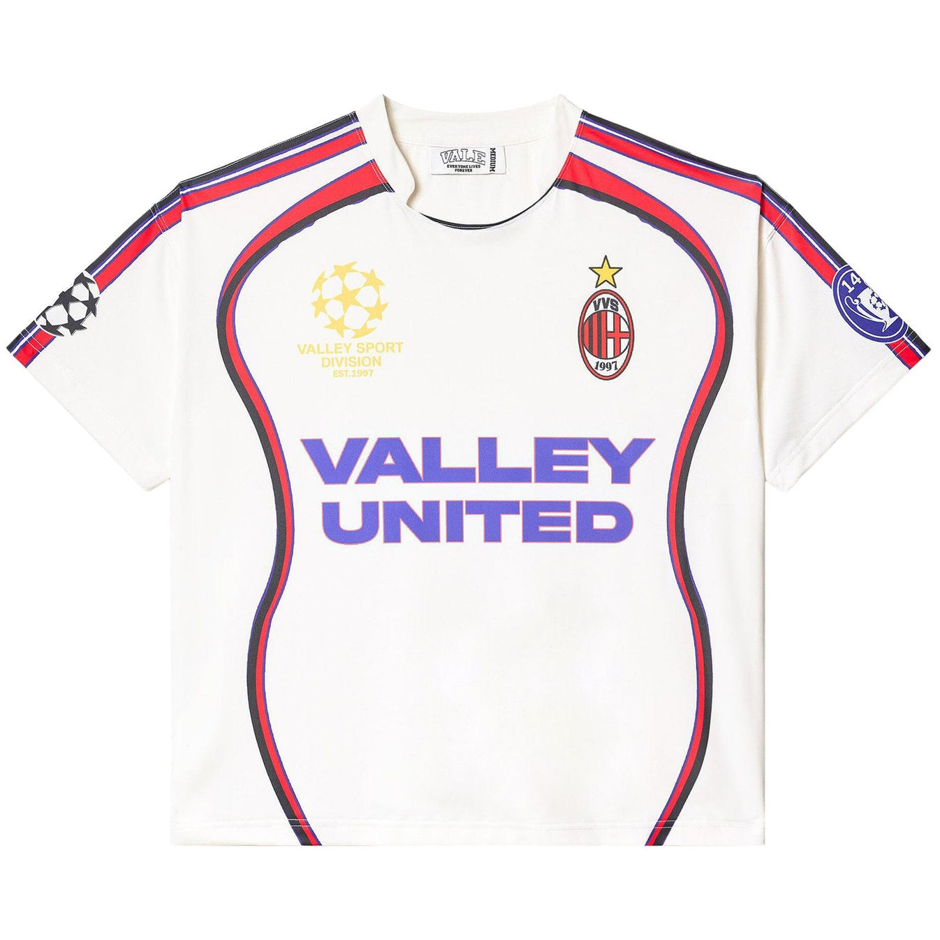 VALE United Futball Jersey Homekit White