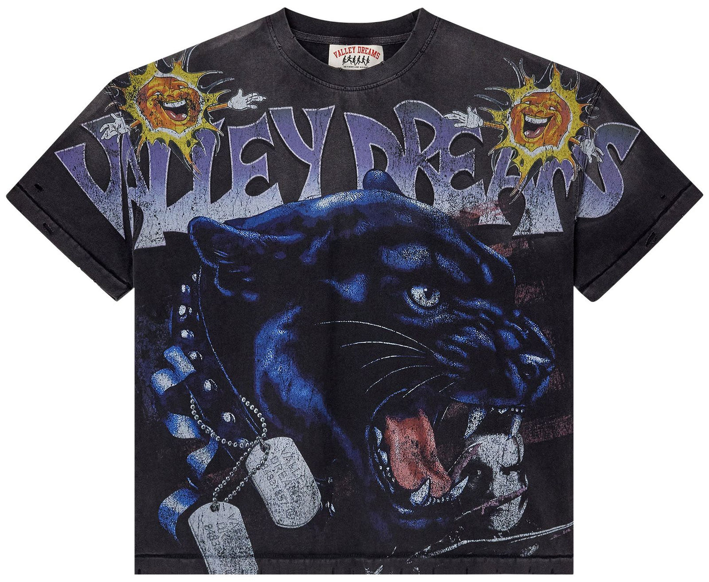 VALE Forever Fury Sun Big Tee Black