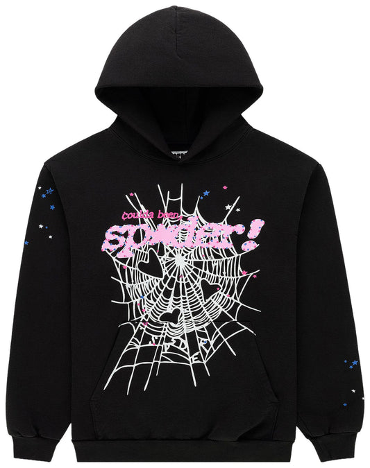 SP5DER Druski Coulda Been Hoodie Black