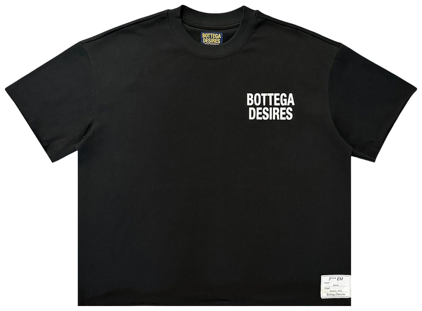 Bottega Desires F*ck Em Tee Black