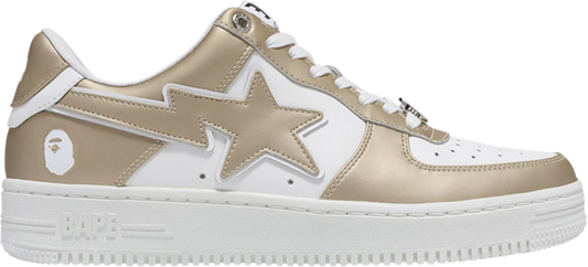 A Bathing Ape Bape Sta Low Gold