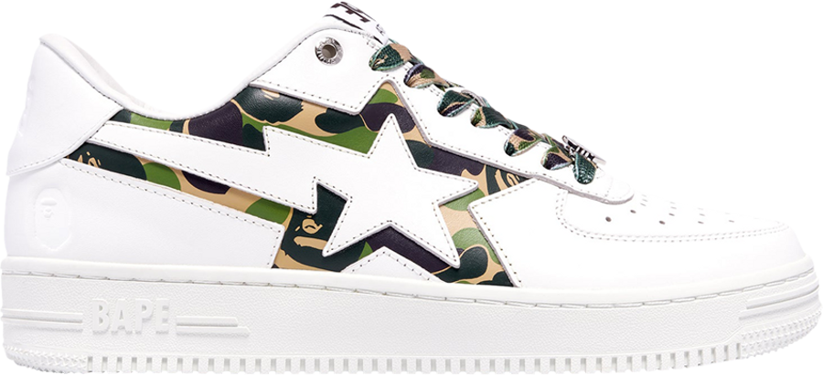 A Bathing Ape Bape Sta Icon ABC Camo Green