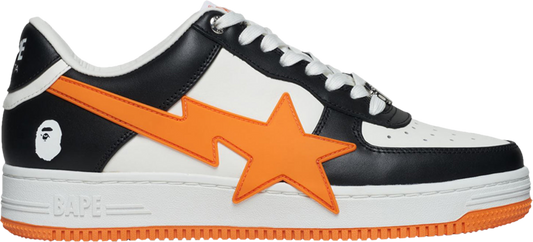 A Bathing Ape Bape Sta Low Orange Black