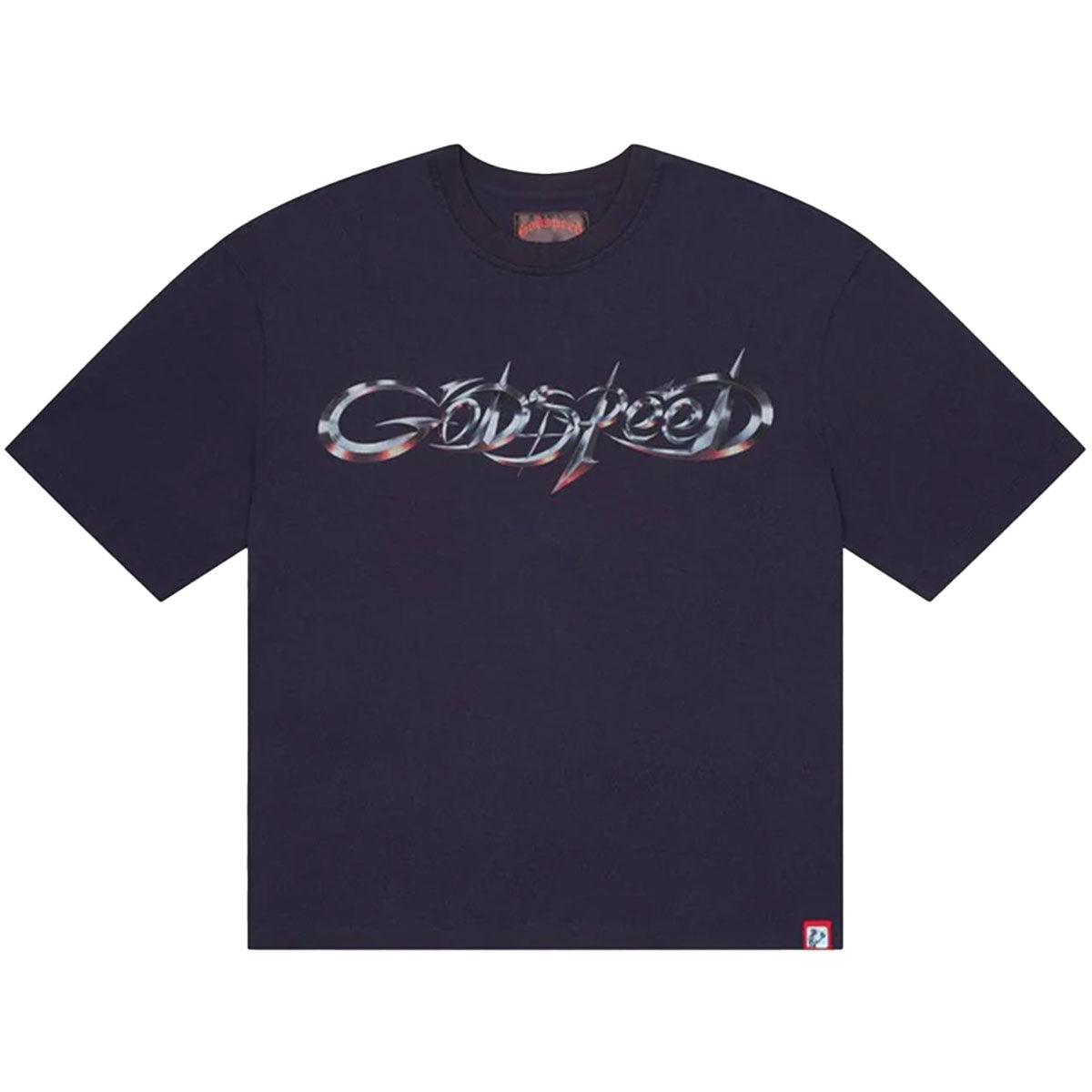 Godspeed New Age Logo Tee Navy Blue