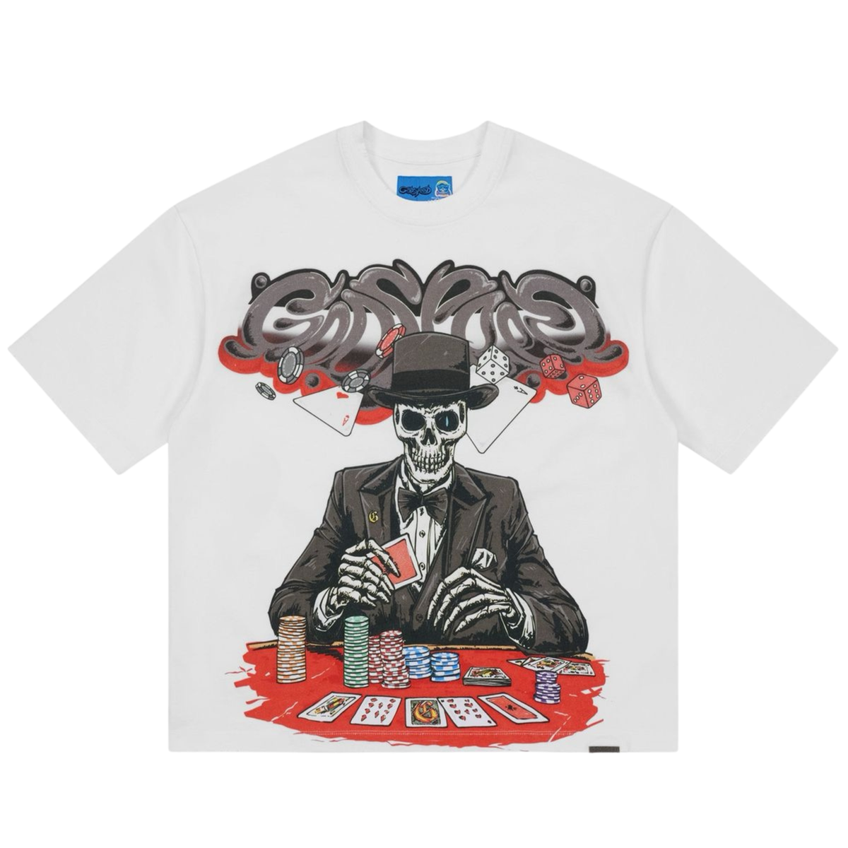 Godspeed High Stakes NextGen Tee White