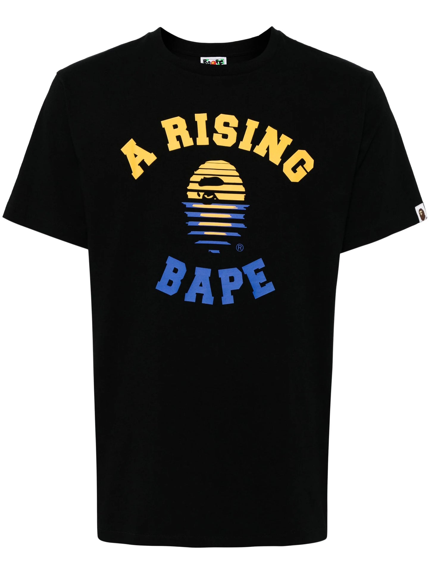 BAPE A Rising Bape College Tee Black