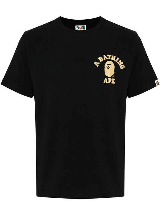 BAPE Yellow Camo ATS Tee Black