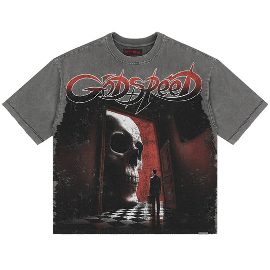 Godspeed Fate's Doorstep Tee Washed Grey
