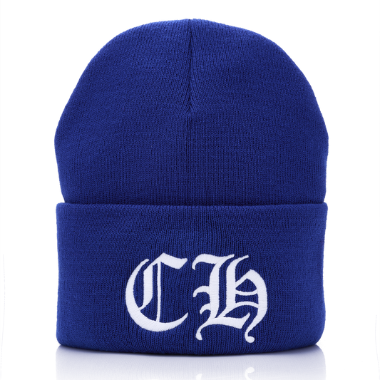 Chrome Hearts CH Beanie Royal Blue