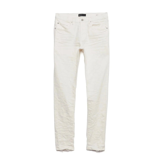 Purple Brand Skinny Optic White Jeans