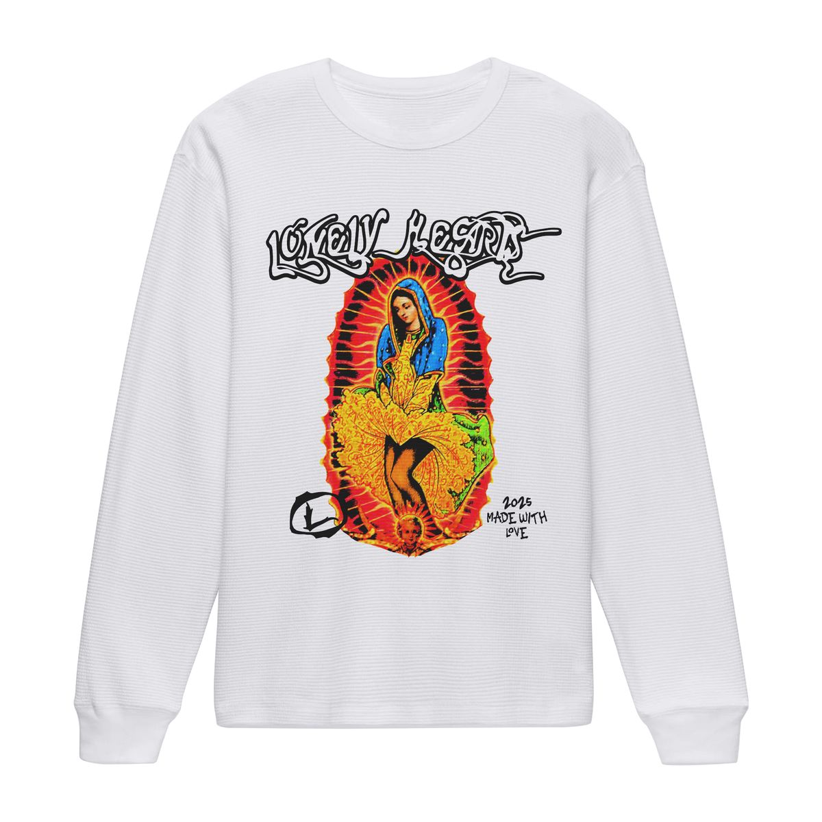 LHC Wrath & Tears Thermal Long Sleeve Tee White