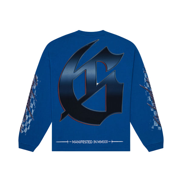 Godspeed Le Dernier Long Sleeve Tee Royal