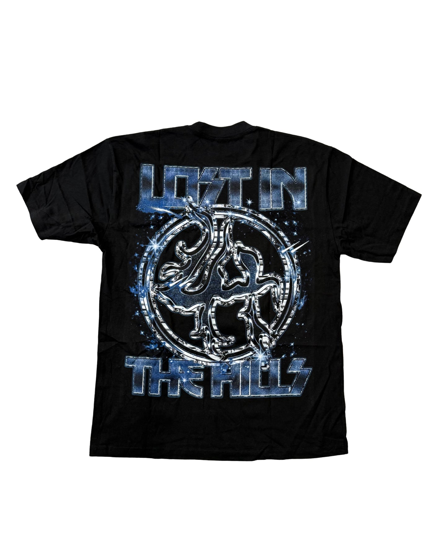 Lost Hills Shark Starface Tee Black