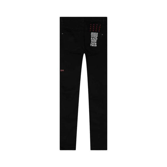 Ksubi Chitch Laid Black Skinny Jeans