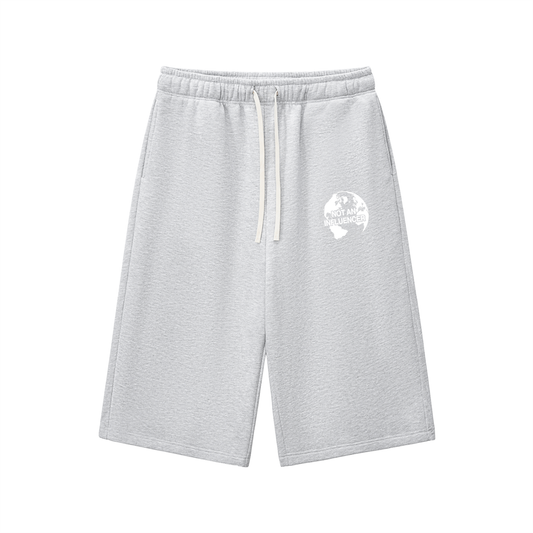 Not An Influencer Worldwide 3QTR Shorts Grey