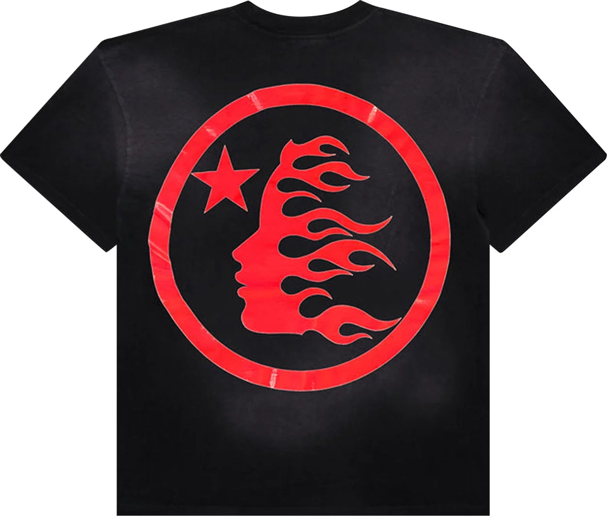 Hellstar Core Gel Logo Tee Red Black