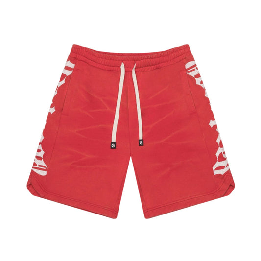Godspeed Courtside Sweatshorts Tie Dye Red