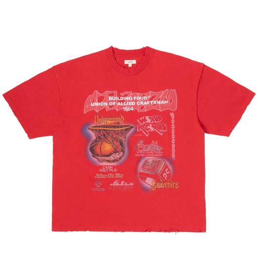 BLDG4 Basilique Championship Tee Red