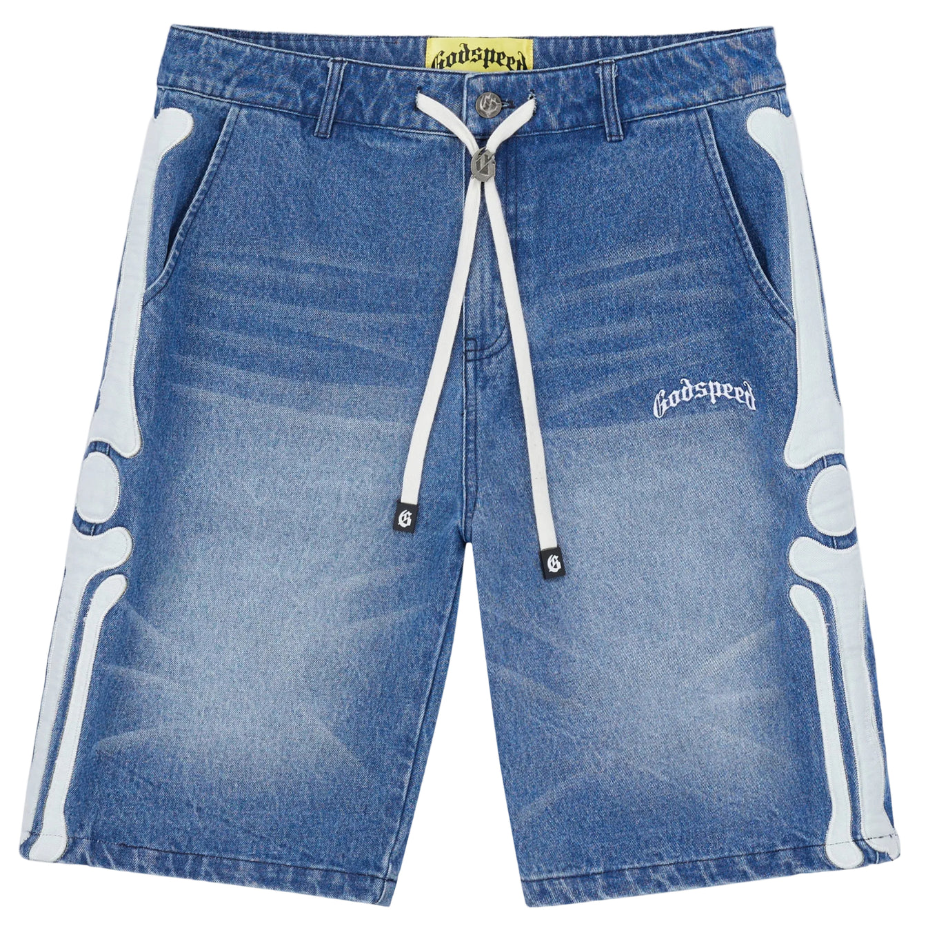 Godspeed Fémur Denim Shorts Blue