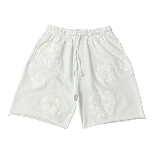 Denim Tears The Cotton Wreath Shorts White