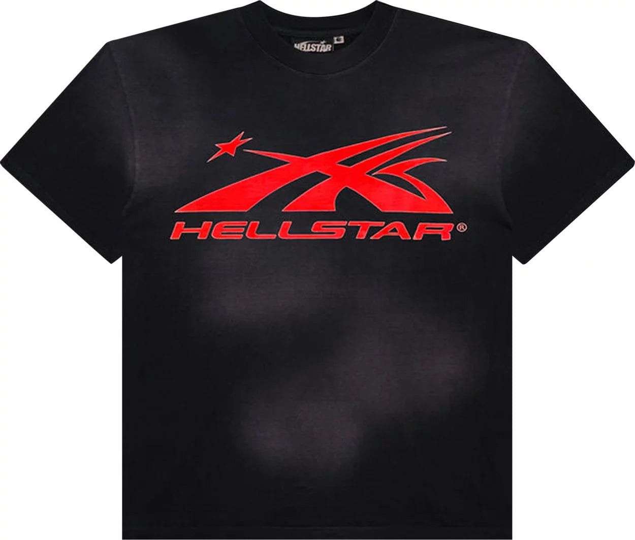 Hellstar Core Gel Logo Tee Red Black