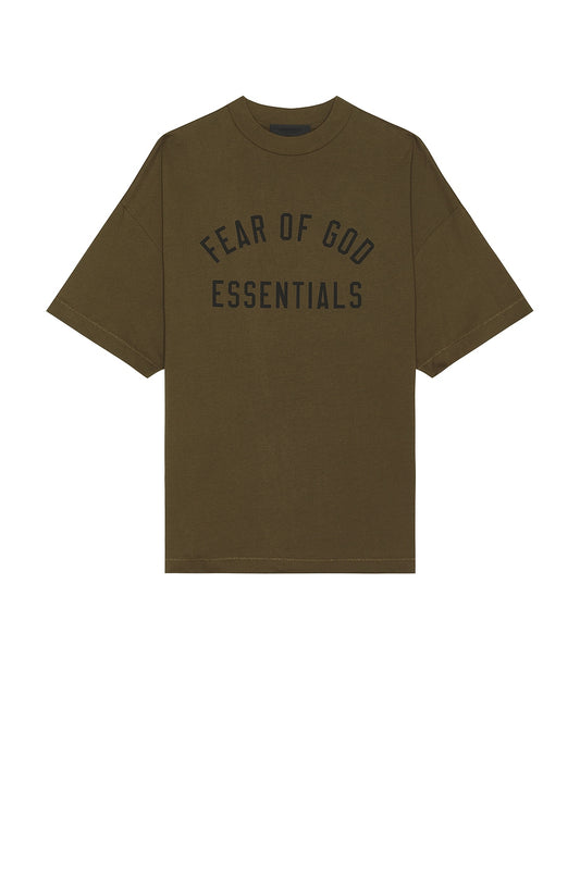 Fear of God Essentials Jersey Tee Olive