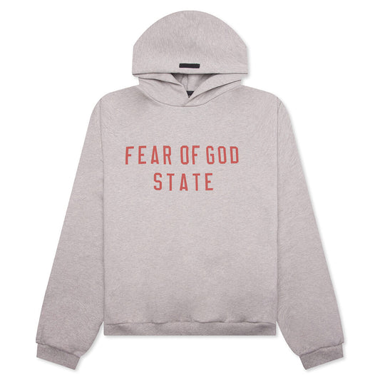 Fear of God Essentials Fleece Hoodie Dark Heather