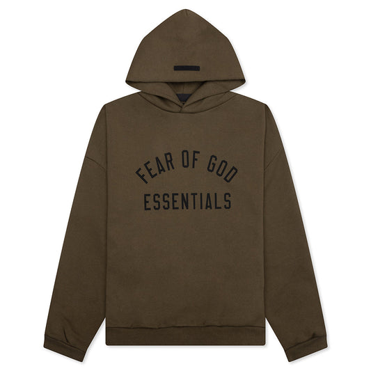 Fear of God Essentials Fleece Hoodie Olive