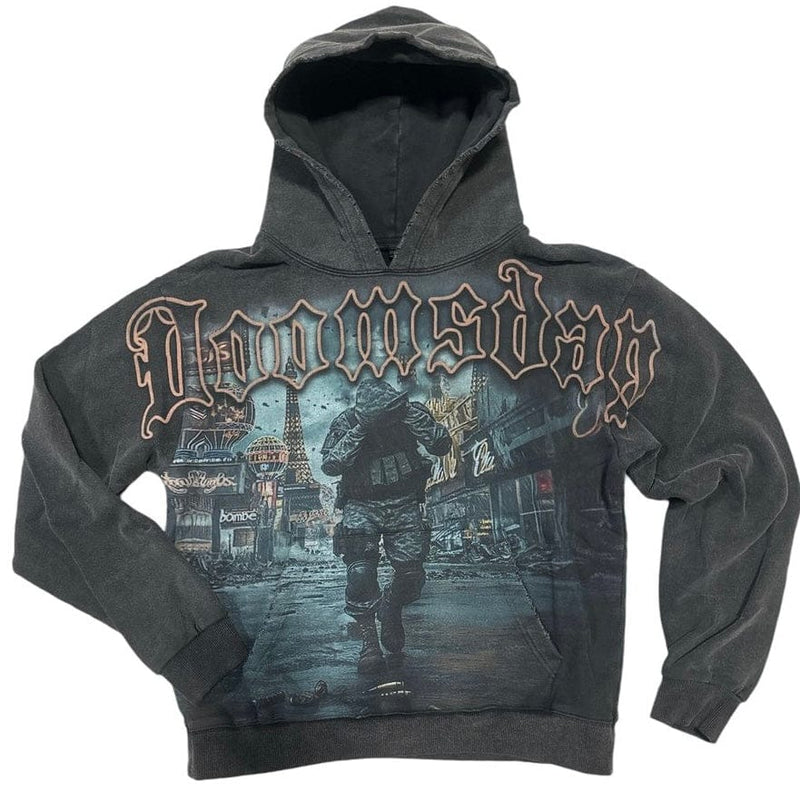 Concept LA Doomsday Hoodie Washed Black