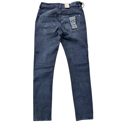 Ksubi Chitch Roadhouse Repair Black Jeans