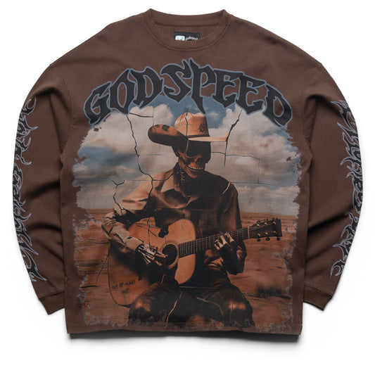 Godspeed Virtuoso Long Sleeve Tee Brown