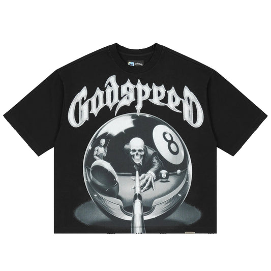 Godspeed 8 Ball Pool Table Tee Black