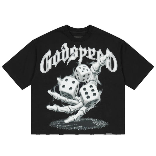 Godspeed No Risk No Reward Tee Black