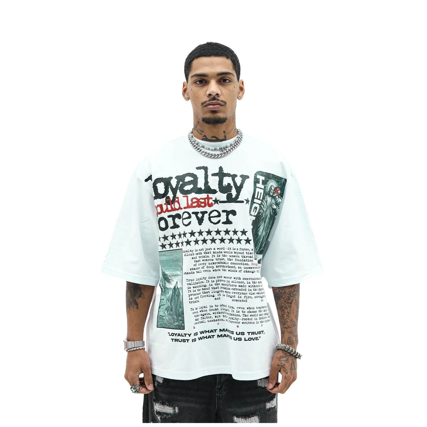 Heights District Loyalty Ain't Dead Tee White