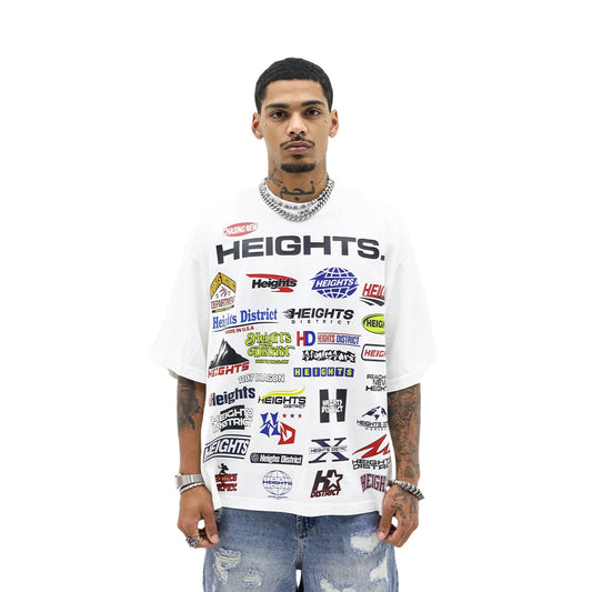 Heights District Chasing New Heights Tee White