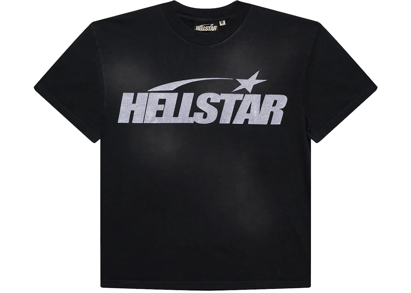 Hellstar Classic Tee Glitter Logo Black