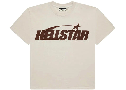 Hellstar Classic Tee (Gel Print) Brown White