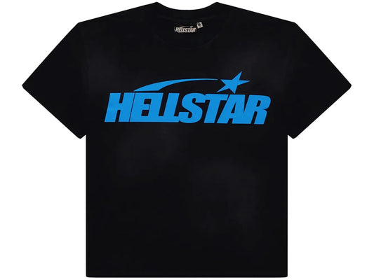 Hellstar Classic Tee (Regular Print) Blue Black
