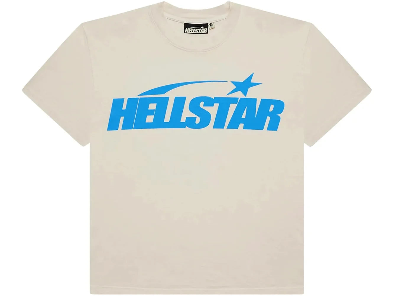 Hellstar Classic Tee (Regular Print) Blue Cream