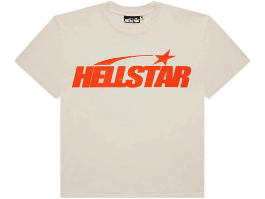 Hellstar Classic Tee (Regular Print) Orange Cream