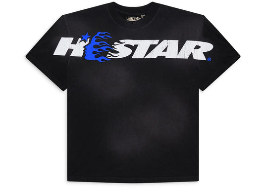 Hellstar Studios Blue Cartoon Logo Tee Black