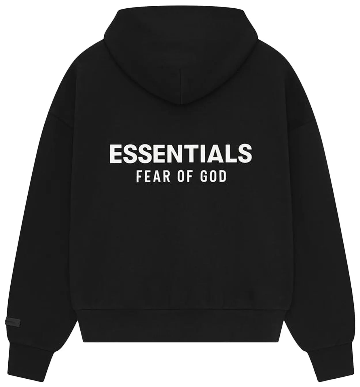 Fear of God Essentials Fleece Hoodie Jet Black