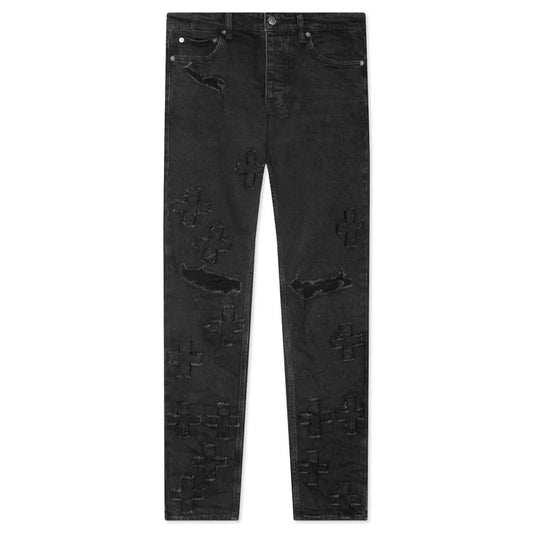 Ksubi Chitch Kraftwork Black Skinny Jeans