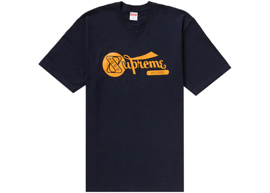 Supreme Records Tee Navy