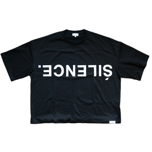 SILENCE Brent Faiyaz Tee Black