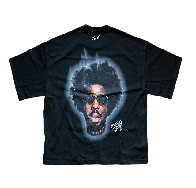 SILENCE Brent Faiyaz Tee Black