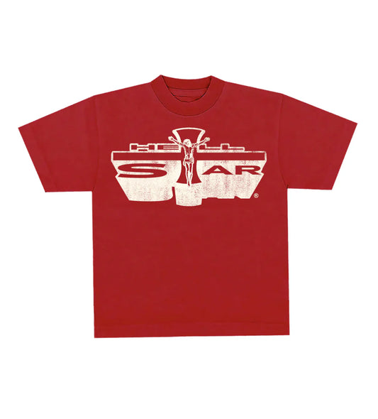 Hellstar Jesus Emblem Tee Red