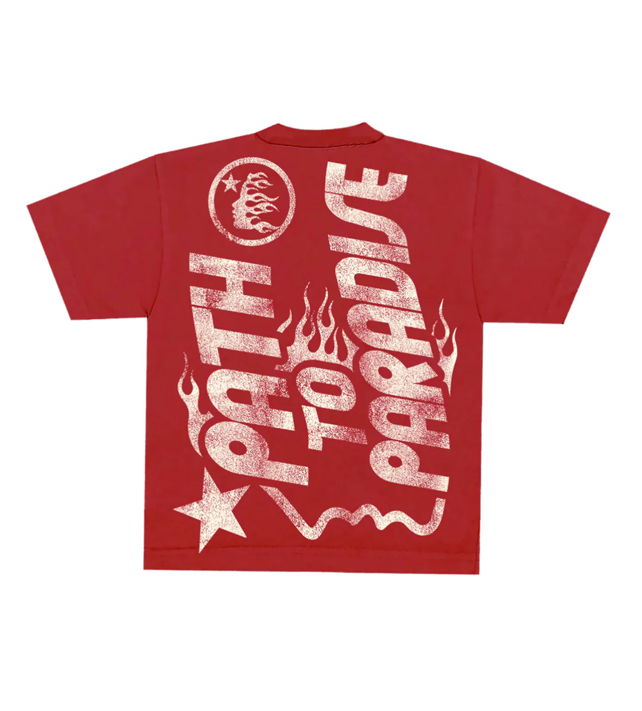 Hellstar Jesus Emblem Tee Red