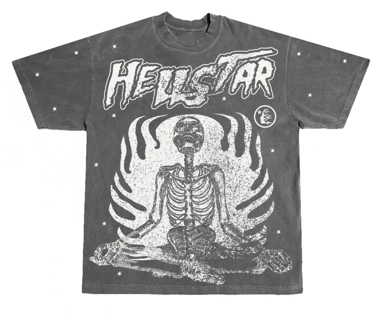 Hellstar Inner Peace Tee Grey